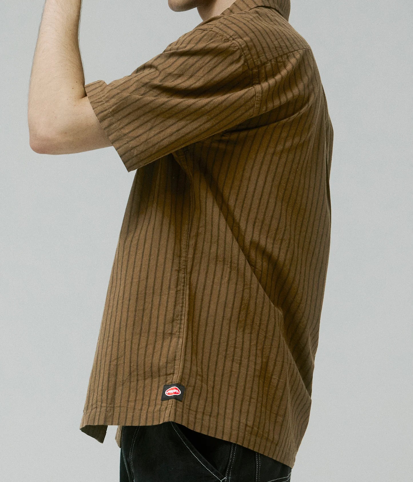 REYNOLDS STRIPE SS SHIRT // BARK
