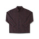 VIVIAN CHECK LS SHIRT // NAVY