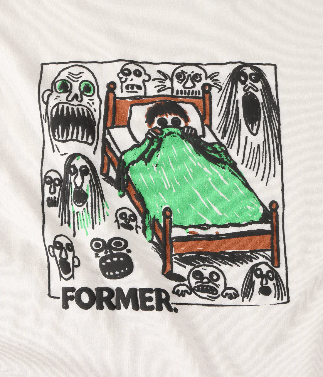 CRITTERS T-SHIRT // BONE