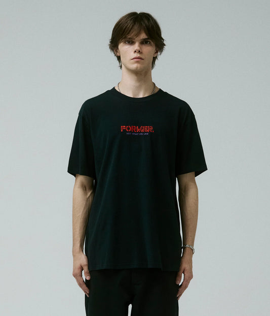 GLOBAL MIND T-SHIRT // BLACK