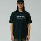 ACTION T-SHIRT // WASHED BLACK