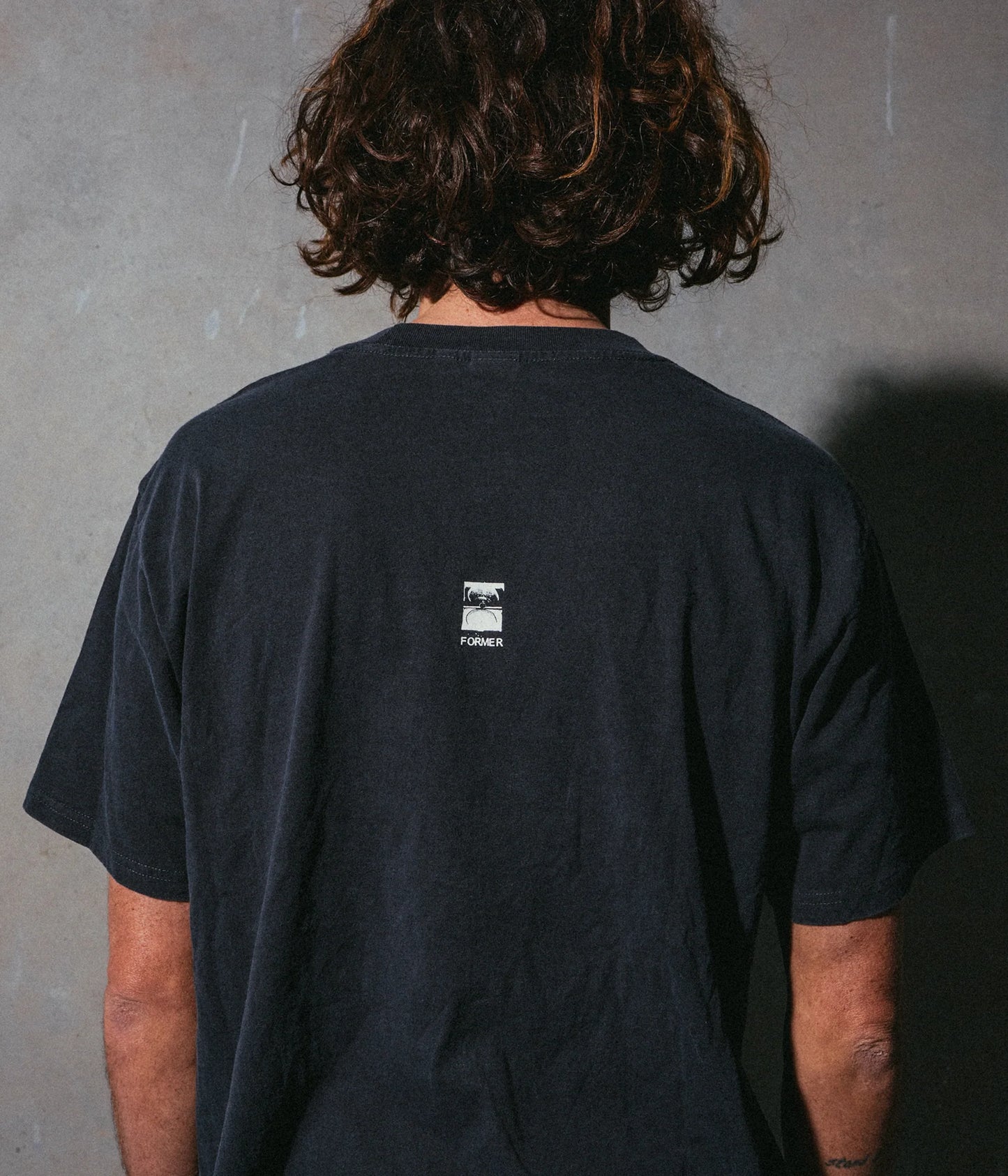 ACTION T-SHIRT // WASHED BLACK