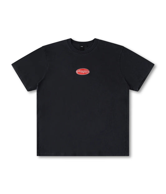FLATLINE T-SHIRT // WASHED BLACK