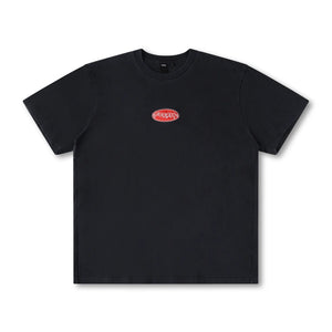 FLATLINE T-SHIRT // WASHED BLACK