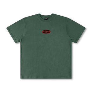 FLATLINE T-SHIRT // WASHED GREEN