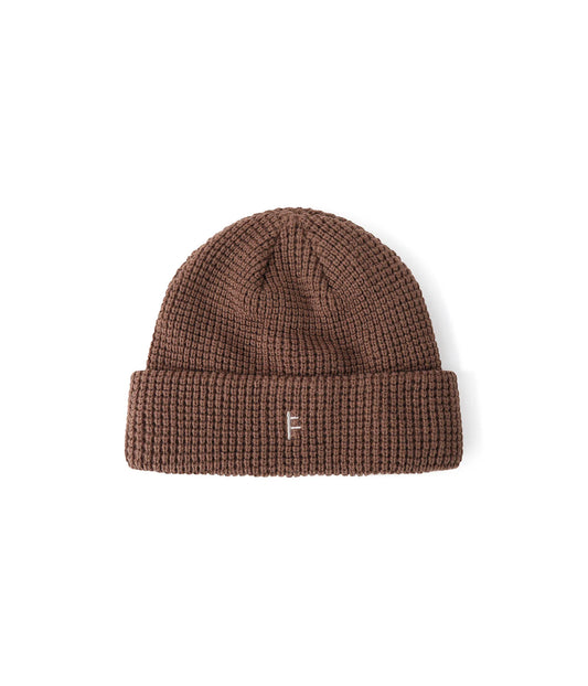 FRANCHISE WAFFLE BEANIE // PEACAN