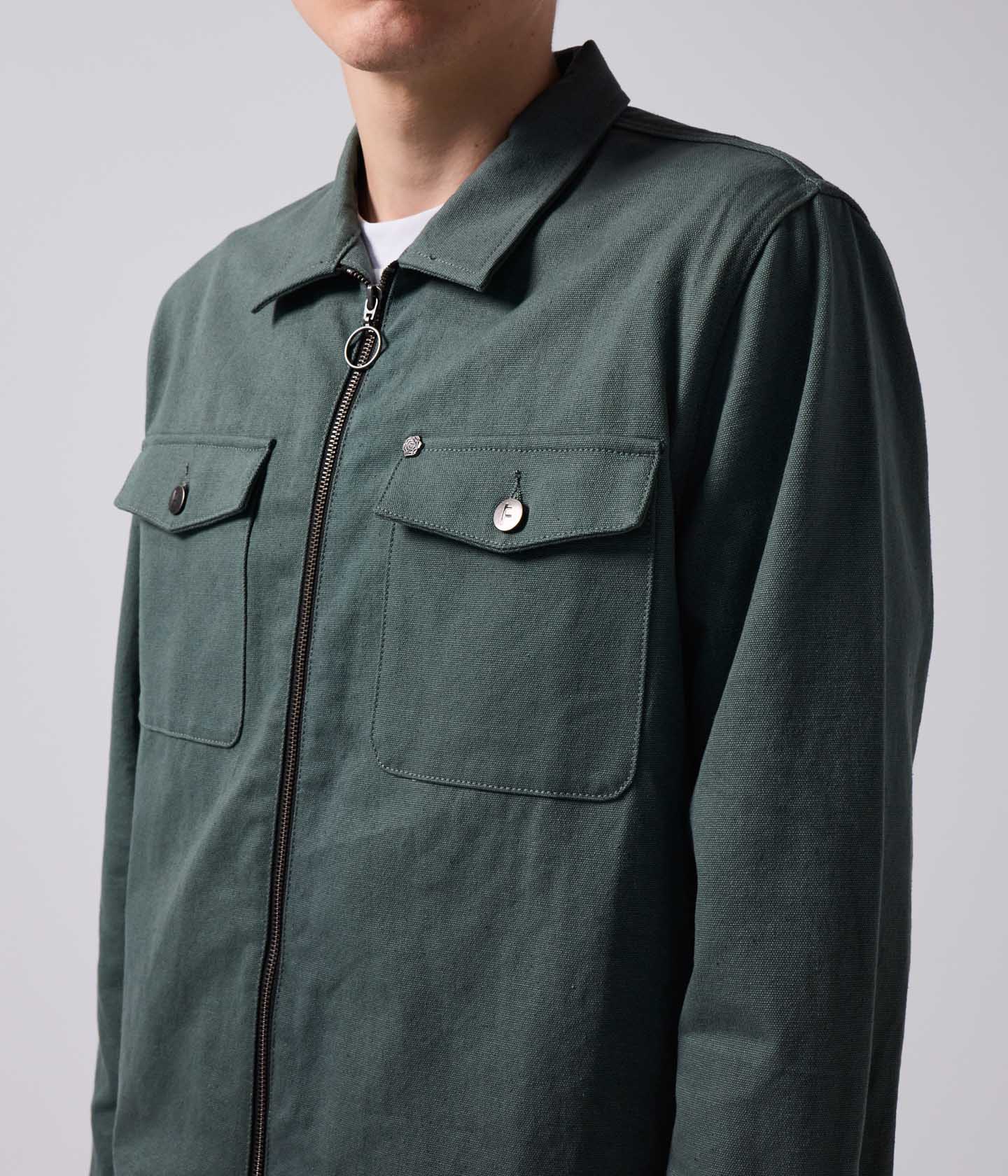 ANDERSON CAGE JACKET // WASHED GREEN – FORMER MERCHANDISE