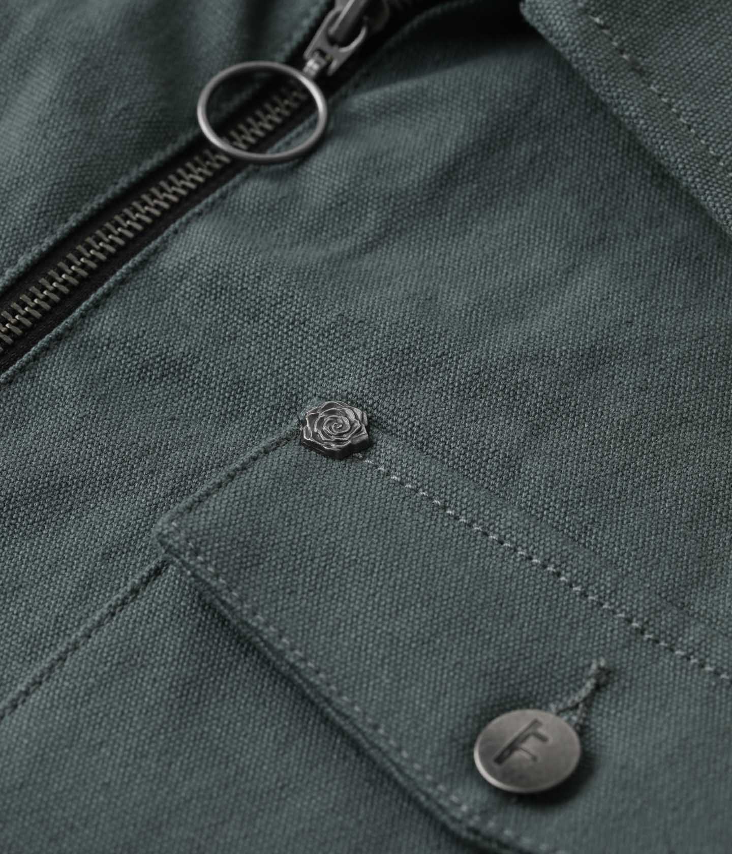 ジャケット・アウター digne collarless jacket coat mossgreen digne collarless jacket coat モスグリーン digne collarless