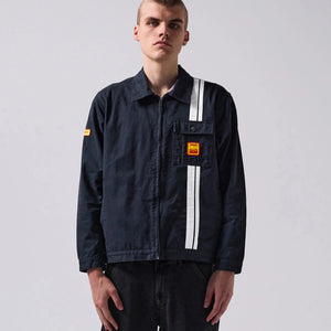 BURN OUT JACKET // NAVY