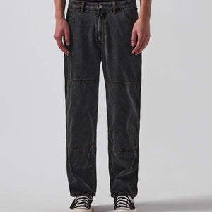 VT DISTEND DOUBLE KNEE PANT // WASHED BLACK