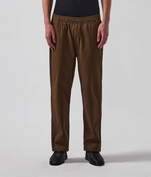 PRAYER HERRINGBONE PANT // BROWN