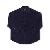 VIVIAN CORD LS SHIRT // NAVY