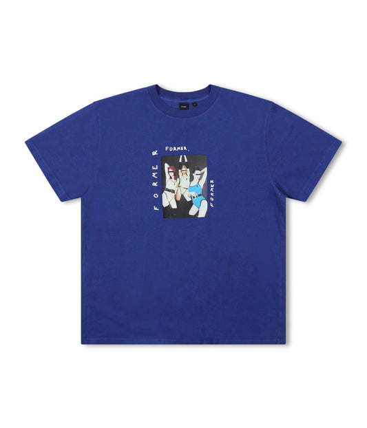 GIRL BAND T-SHIRT // DEEP COBALT