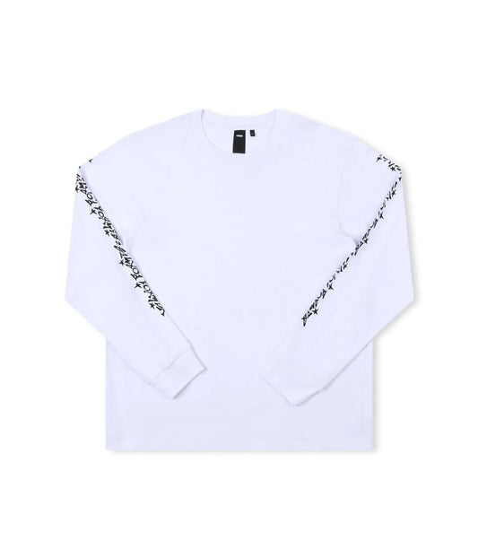 ASTRO LS HEAVYWEIGHT T-SHIRT // WHITE