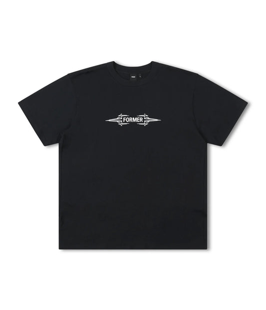 CHROME B.HOWARD T-SHIRT // BLACK