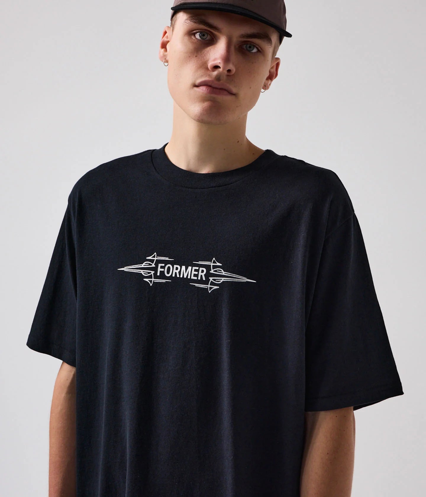 CHROME B.HOWARD T-SHIRT // BLACK