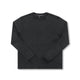 SCRAWL LS WAFFLE T-SHIRT // WASHED BLACK