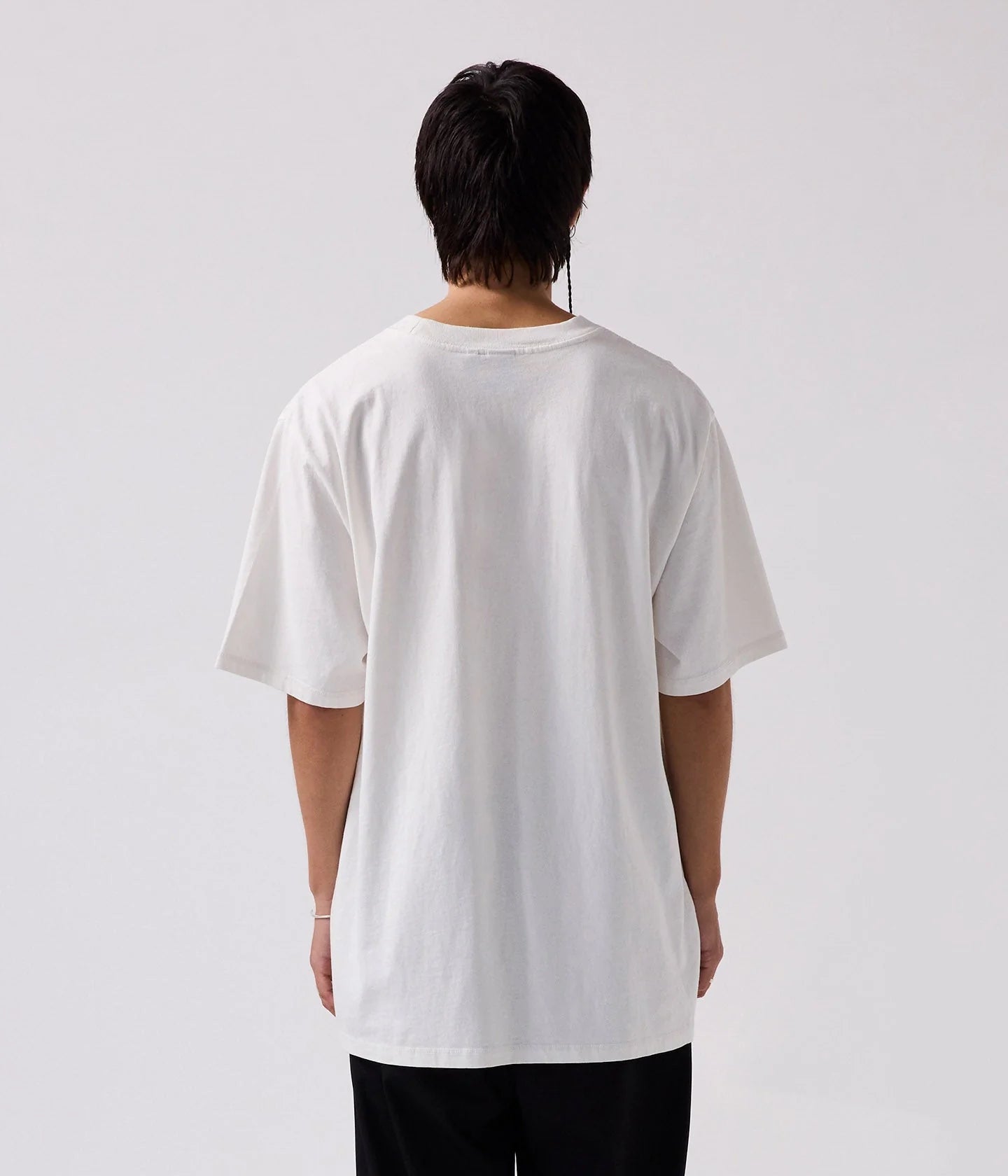 CA OVERSIZED POCKET T-SHIRT // WASHED BONE