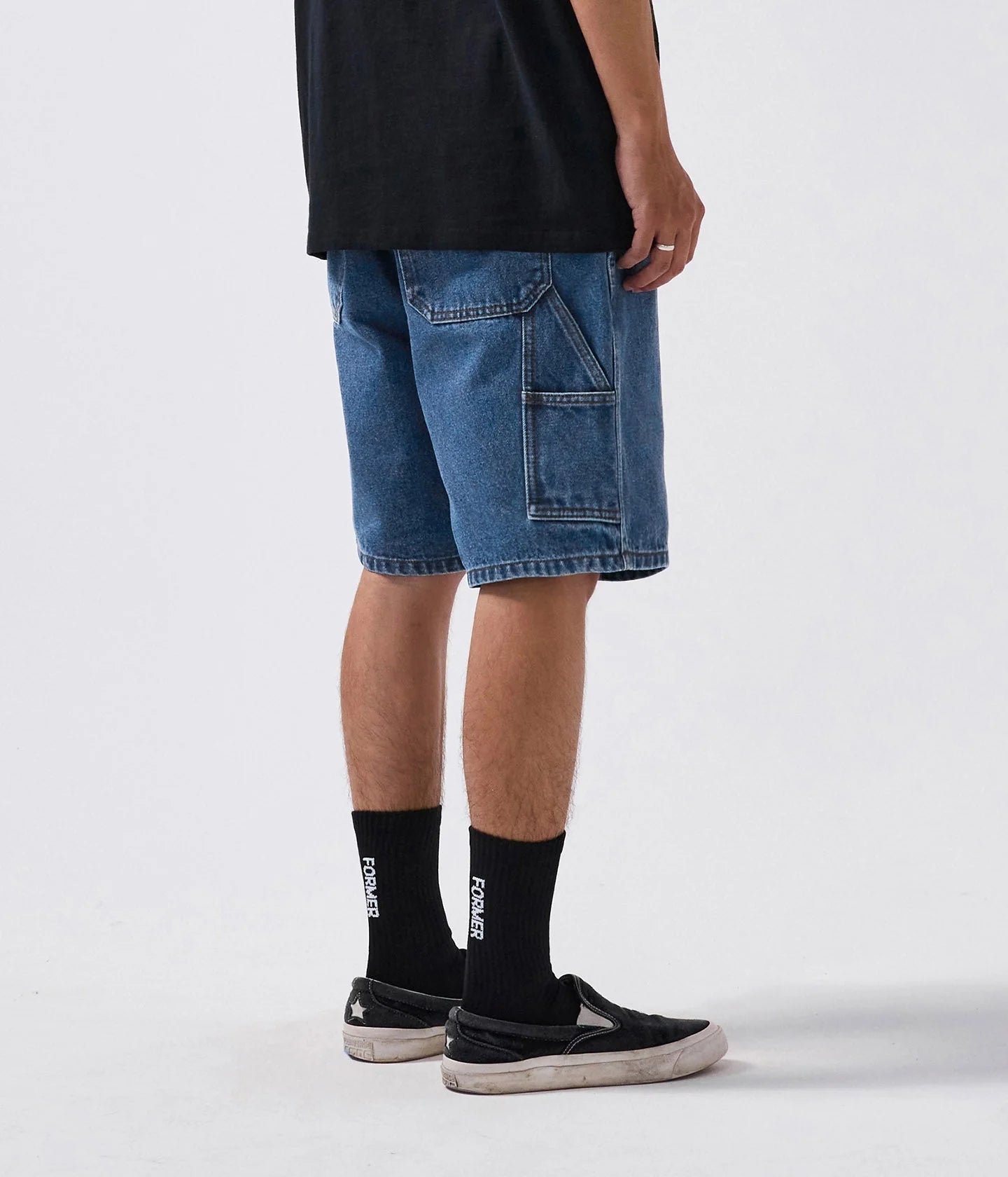 VT DISTEND 20.5' DENIM WALKSHORT // DARK BLUE