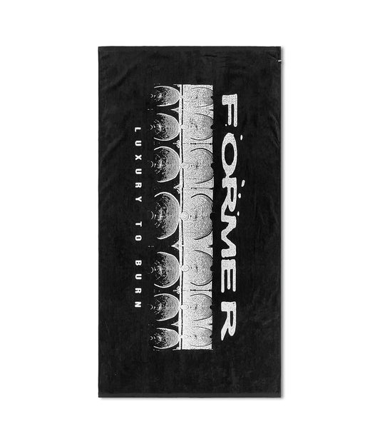 QUAVER TOWEL // BLACK