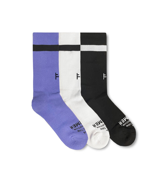 FRANCHISE 3-PACK SOCK // MULTI-BWV