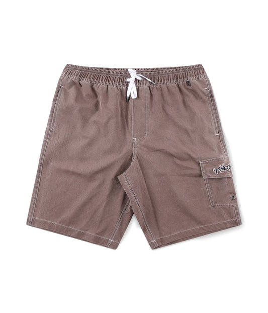 SWANS CARGO 21" SWIM TRUNK // CHOC