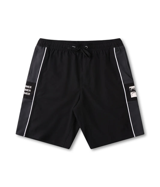 SYSTEM ECLIPSE 20" SWIM TRUNK // BLACK