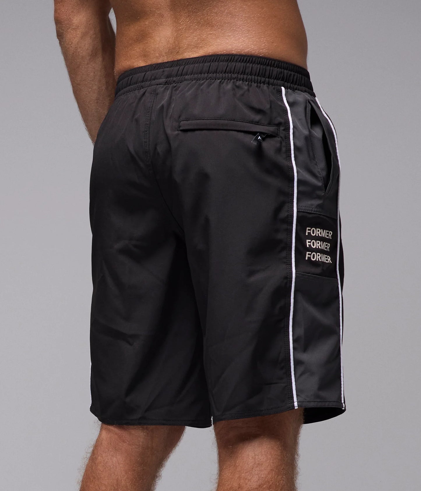 SYSTEM ECLIPSE 20" SWIM TRUNK // BLACK