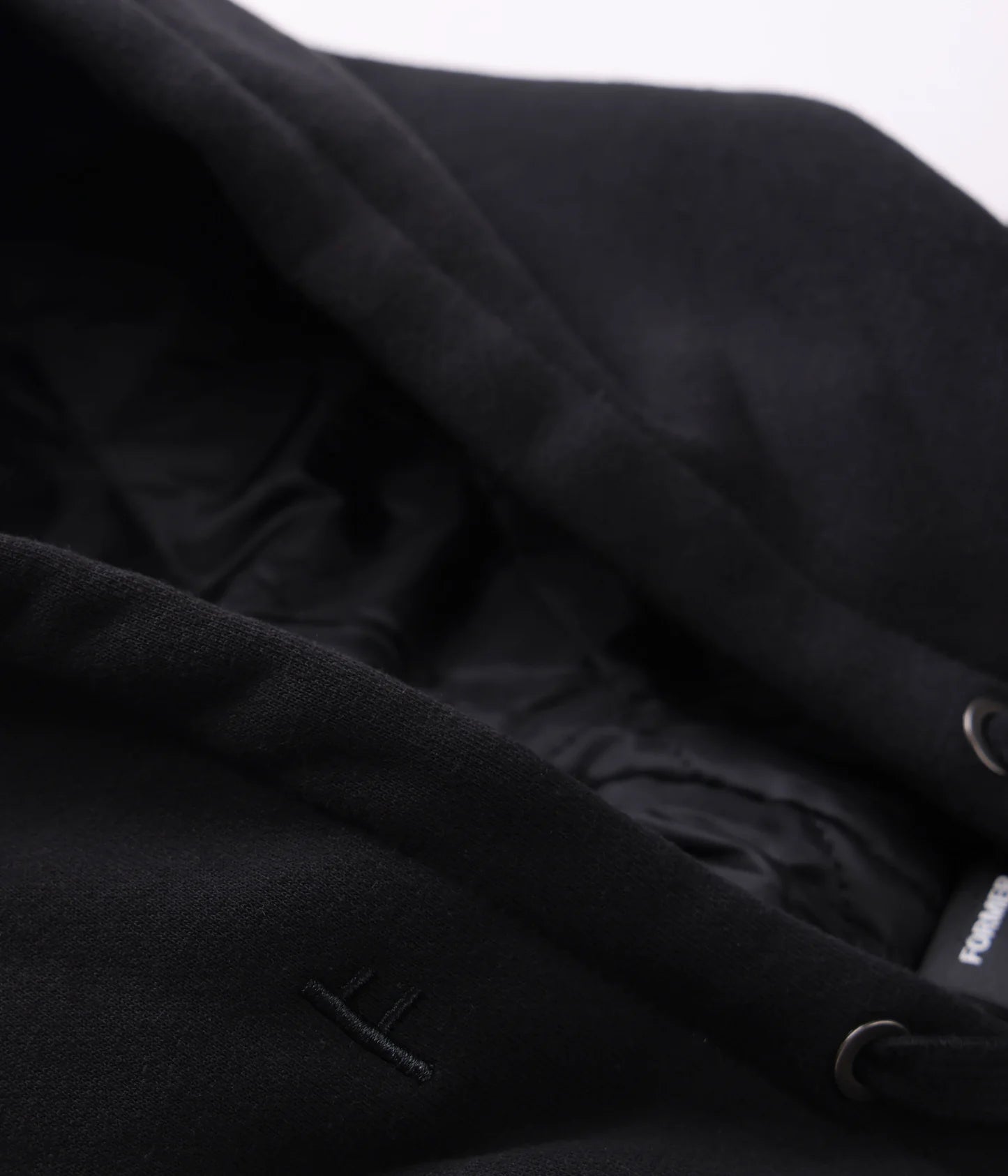 CRUX ZIP-THRU LINED HOOD // BLACK