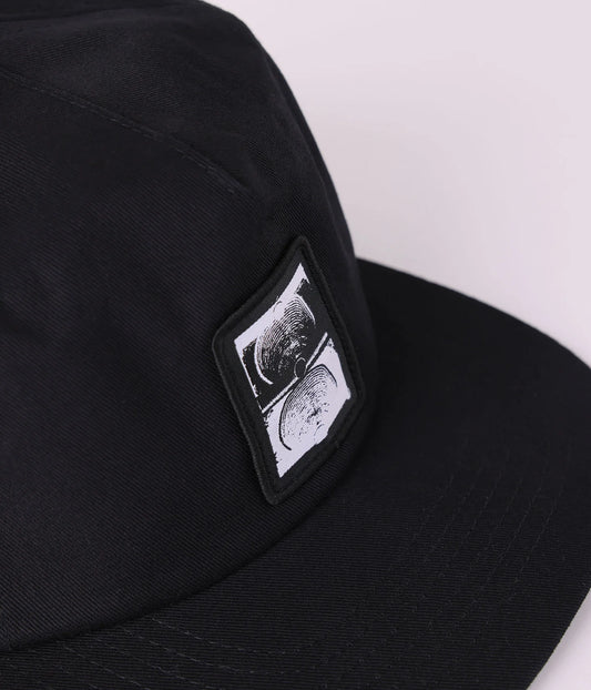 CRUX PATCH CAP // BLACK