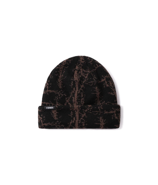 TURMOIL BEANIE // CHOC