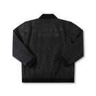 AG VARSITY JACKET // BLACK DENIM