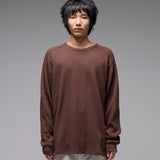 FRANCHISE WAFFLE LS T-SHIRT // CHOC