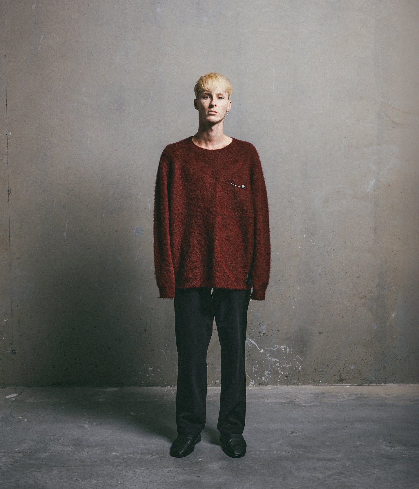 CRUX KNIT CREW // CRIMSON