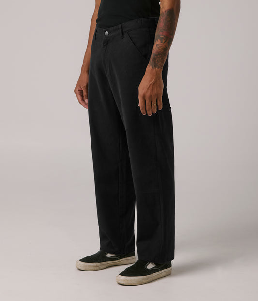 VT CANVAS DISTEND CARPENTER PANT // BLACK