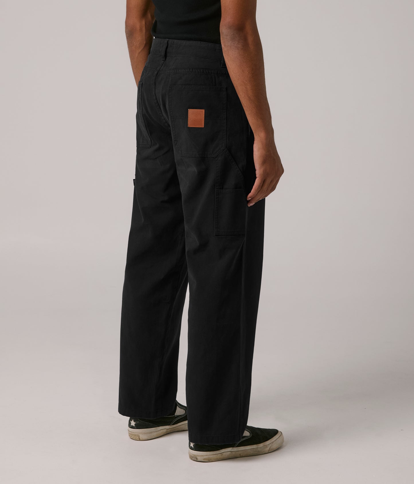 VT CANVAS DISTEND CARPENTER PANT // BLACK