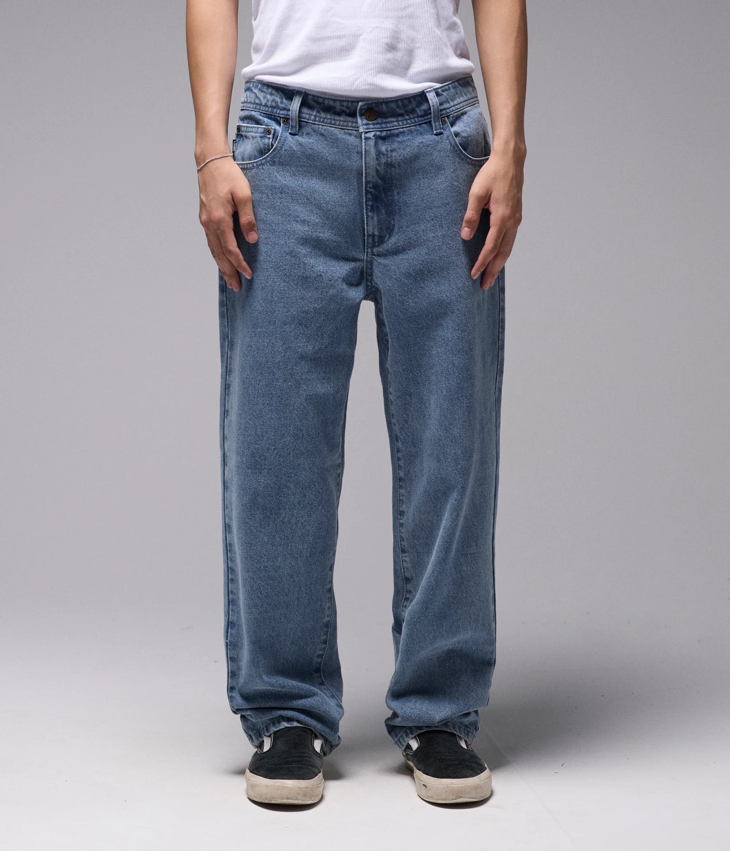 CRUX DENIM PANT // WORN BLUE