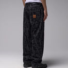 TURMOIL DISTEND PANT // BLACK