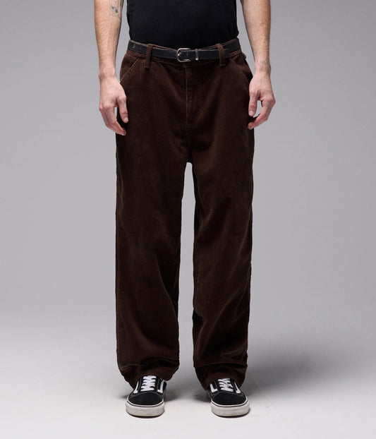 DISTEND CORD PANT // CHOC