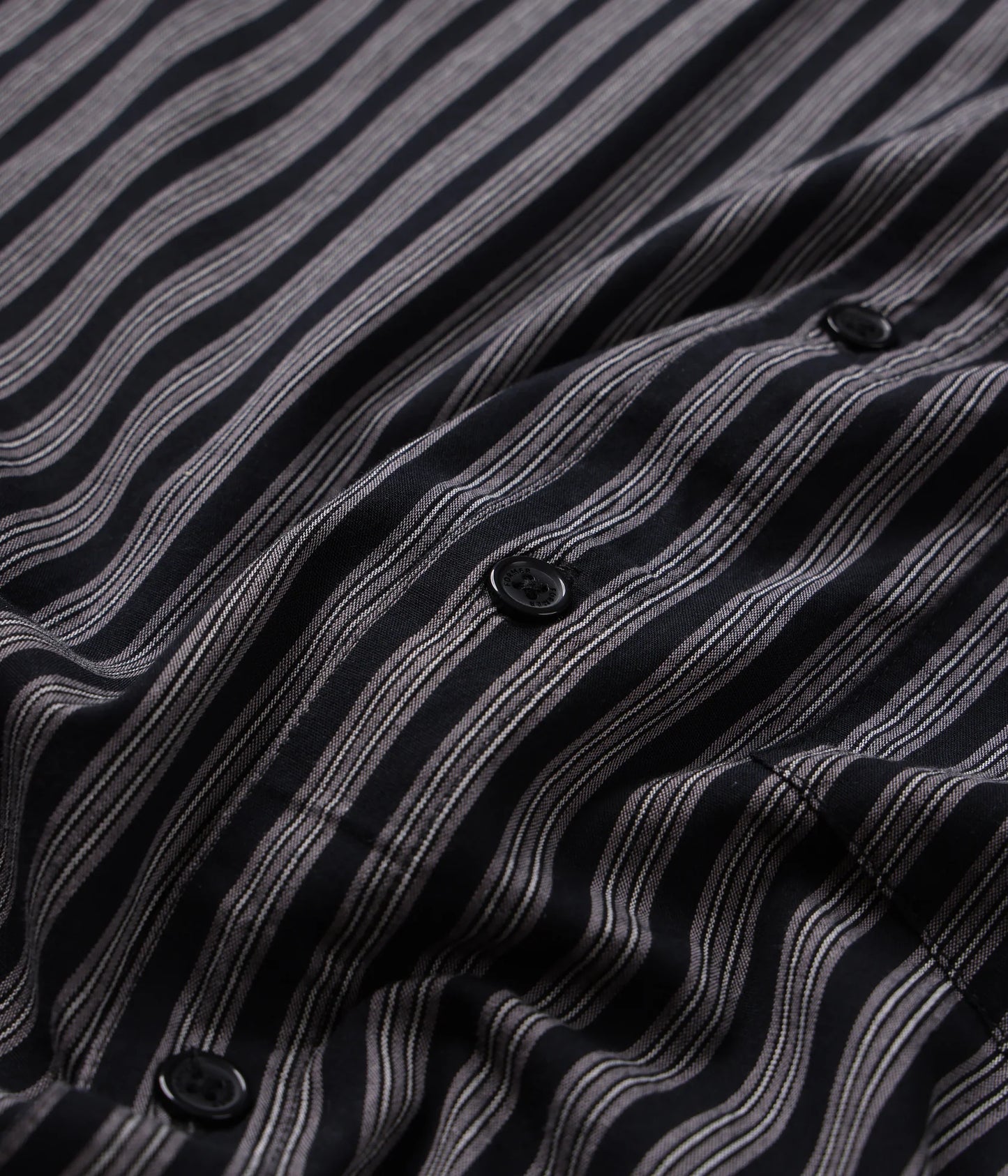 REYNOLDS STRIPE SS SHIRT // MIDNIGHT
