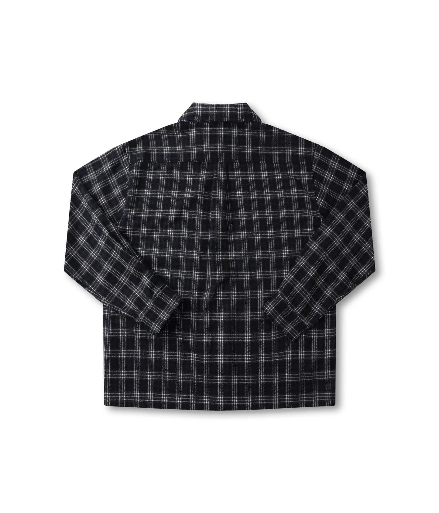 VIVIAN FLANNEL LS SHIRT // BLACK