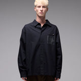 VIVIAN TURMOIL LS SHIRT // BLACK