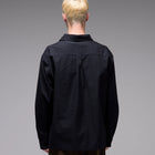 VIVIAN TURMOIL LS SHIRT // BLACK