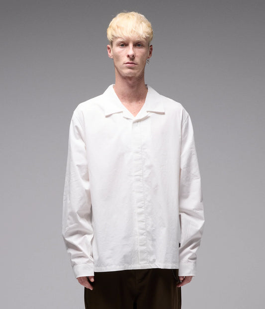 MARILYN AG LS SHIRT // WHITE