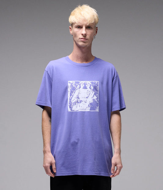 TURMOIL T-SHIRT // WASHED VIOLET