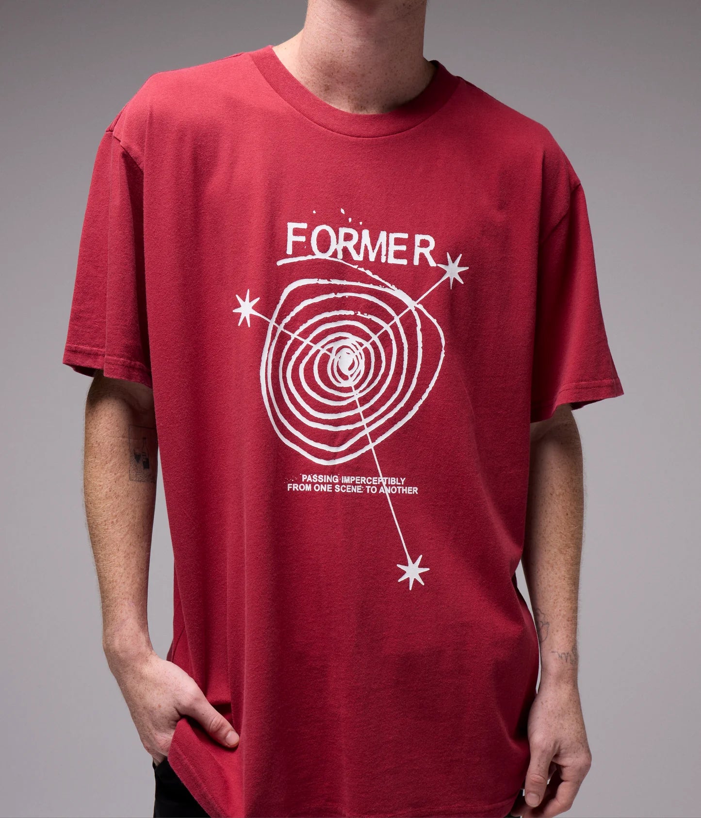 MINDLESS T-SHIRT // WASHED CRIMSON