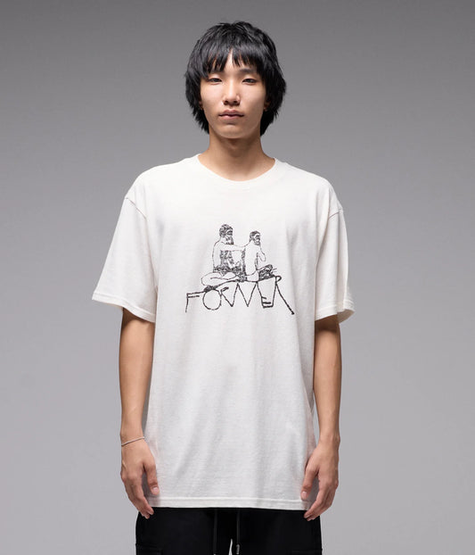 COMBUSTIBLE T-SHIRT // OYSTER