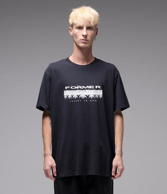 QUAVER T-SHIRT // WASHED BLACK