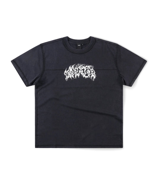 PRAISE T-SHIRT // WASHED BLACK