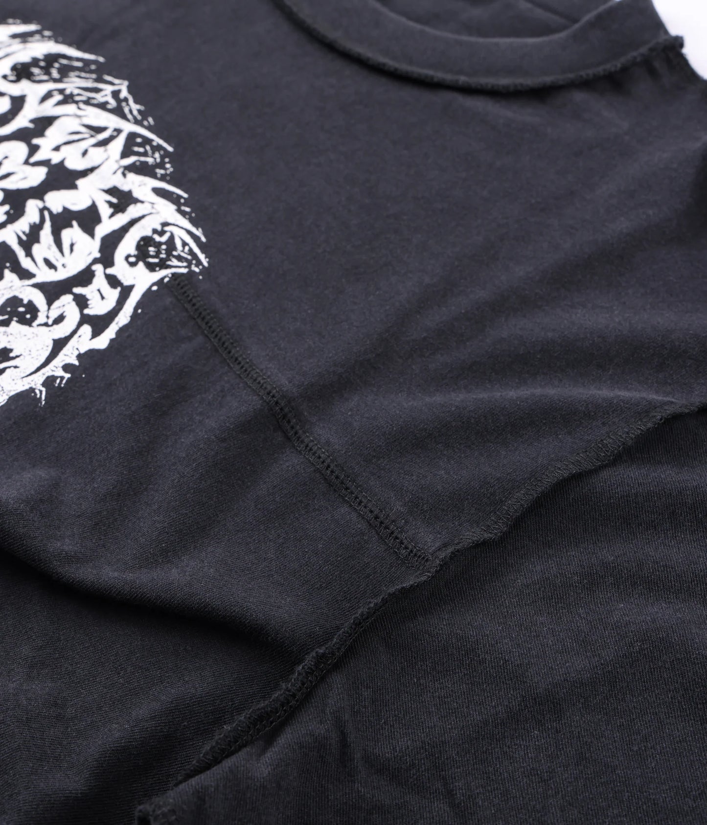 PRAISE T-SHIRT // WASHED BLACK
